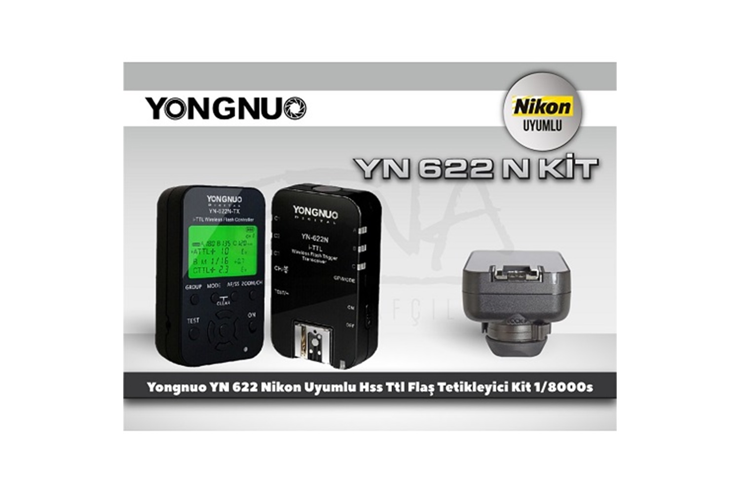 Yongnuo YN622N-Kit Nikon Uyumlu Flaş Tetikleyici