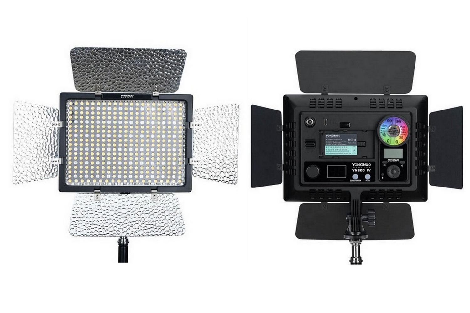 Yongnuo YN300-IV Bi-Color RGB LED Işık Combo Kit