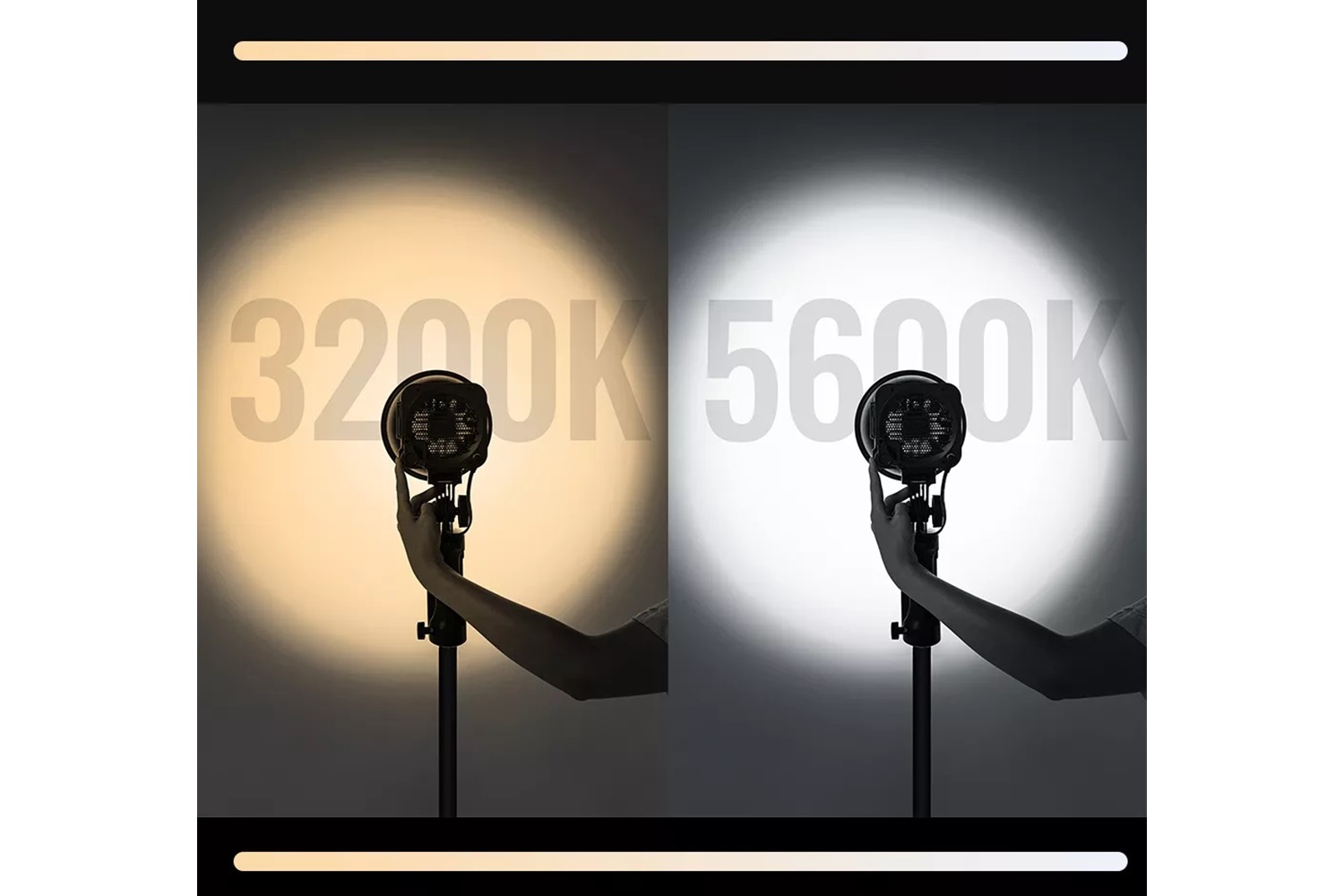 Yongnuo YNLUX100 100W Bi-Color COB LED Işık 2'li Softbox Set