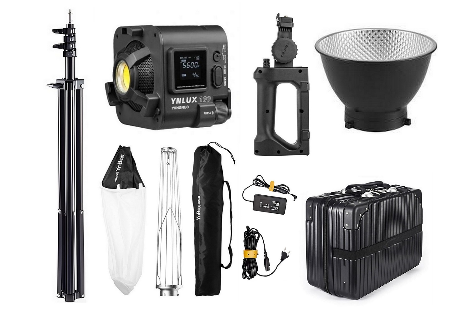 Yongnuo YNLUX100-RGB LED Işık Lantern Softbox Set