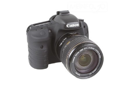 Easycover Canon 7D Uyumlu Silikon Kılıf Siyah