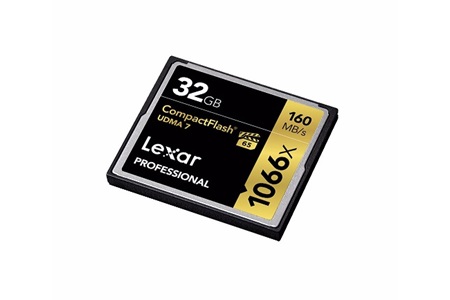 Lexar 32 GB 1066x 4K Compact Flash CF Hafıza Kartı 160 mb/s