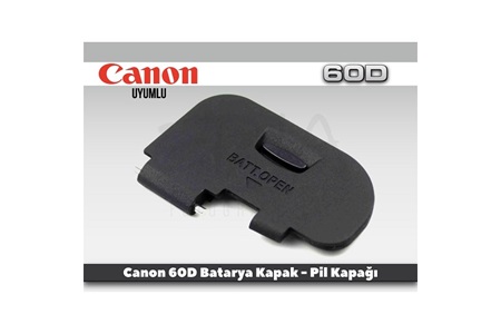 Tewise Canon 60D Uyumlu Batarya Kapak