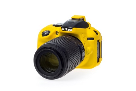 Easycover Nikon D5300 Silikon Kılıf Sarı