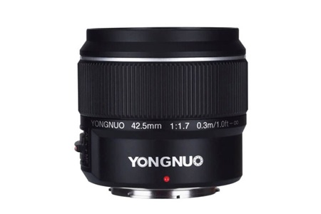 Yongnuo 42.5mm F1.7 Otofokus Lens Panasonic GF8 GF9 GX85 Olympus