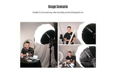 Yongnuo YN65Q Bowens Mount Lantern Balon Softbox 65cm