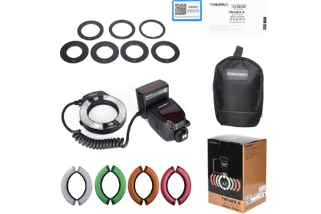 Yongnuo YN14-EX II Sony Uyumlu Makro Ring Flaş