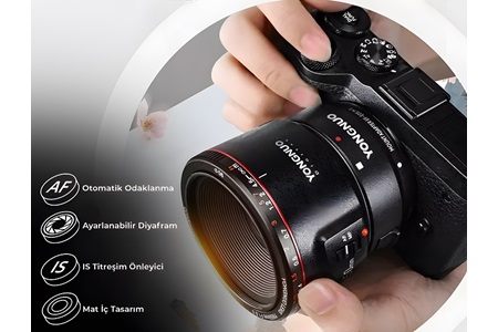 Yongnuo EF-EOS M II Canon Otofokus Lens Adaptörü