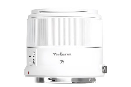 Yongnuo 35mm f/1.8R DA DSM APS-C Otofokus Lens (Canon RF) Beyaz