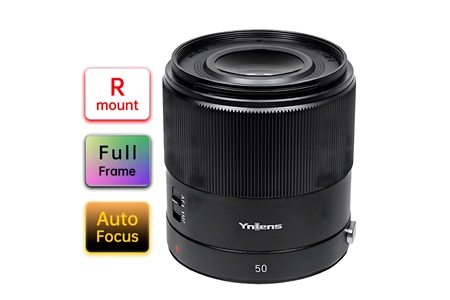 Yongnuo 50mm f/1.8R DF DSM Full Frame Otofokus Lens (Canon RF) Siyah