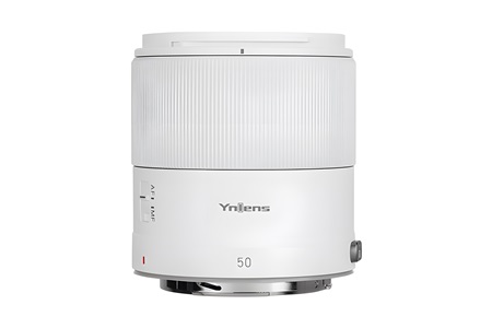 Yongnuo 50mm f/1.8R DF DSM Full Frame Otofokus Lens (Canon RF) Beyaz