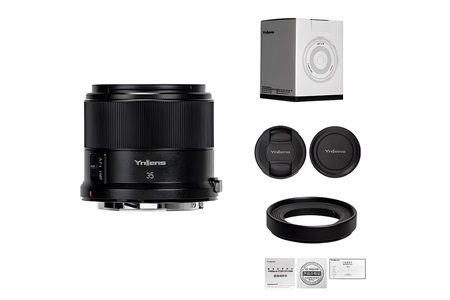 Yongnuo 35mm f/1.8R DA DSM APS-C Otofokus Lens (Canon RF) Siyah