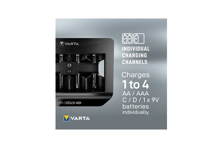 Varta LCD Universal Şarj Cihazı AA,AAA,9V,C,D Uyumlu