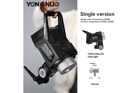 Yongnuo YNRAY200 Bi-Color 120W COB Led Işık (Monolight)