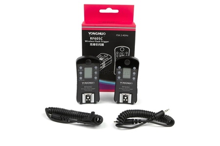 Yongnuo RF605C Canon Uyumlu 1+1 Flaş Tetikleyici, 100m Menzil