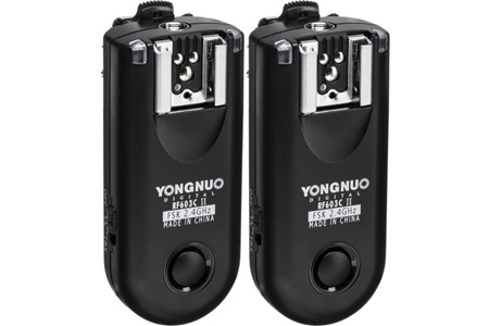 Yongnuo RF603C II C3 Canon Uyumlu 1+1 Flaş Tetikleyici