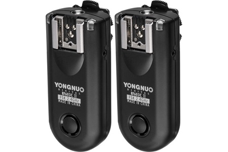 Yongnuo RF603C II C3 Canon Uyumlu 1+1 Flaş Tetikleyici