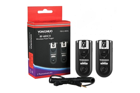 Yongnuo RF603C II C1 Canon Uyumlu 1+1 Flaş Tetikleyici