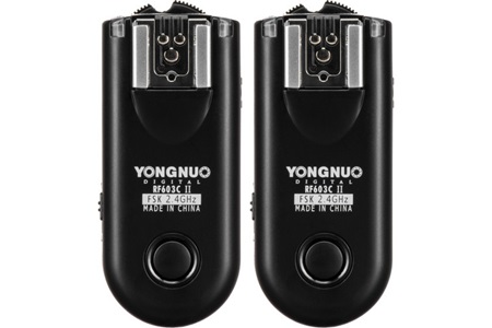 Yongnuo RF603C II C1 Canon Uyumlu 1+1 Flaş Tetikleyici