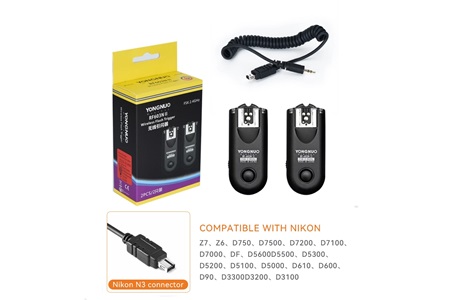 Yongnuo RF603N II N1 Nikon Uyumlu 1+1 Flaş Tetikleyici