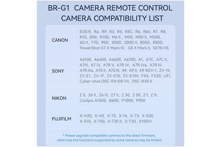 Yongnuo BR-G1 Universal Uzaktan Kumanda