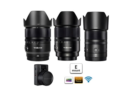 Yongnuo Commander 3'lü Wireless Lens Seti f/1.4 (Sony E)