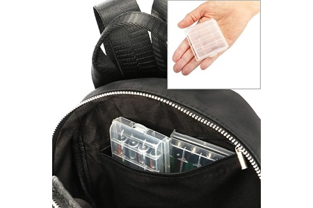 LATT AA/AAA Pil Kutusu - Beyaz Şeffaf 5li Paket