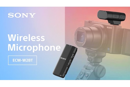 Sony ECM-W2BT Kablosuz Yaka Mikrofonu (Sony Eurasia Garantili)