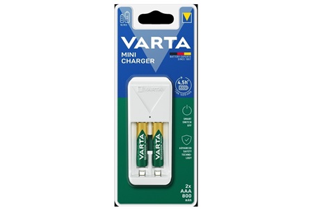Varta Mini Charger +2 adet 800mAh AAA Şarj Edilebilir Pil