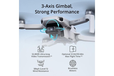 DJI Mini 4K Fly More Combo Drone