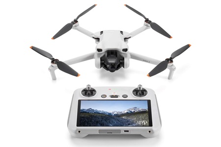 DJI Mini 3 4K Drone + RC Ekranlı Kumanda