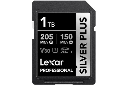 Lexar Silver Plus 1 TB U3 V30 4K SD Hafıza Kartı