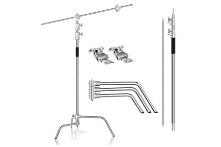 LATT Kraft 330 Deve Boynu Işık Ayağı 330cm Boom C Stand