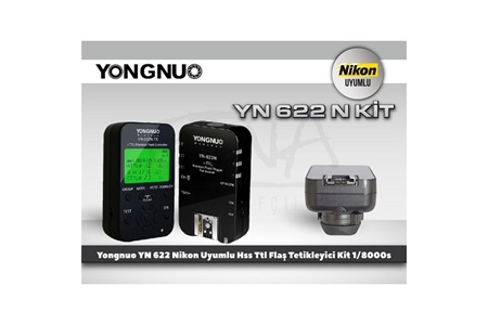 Yongnuo YN622N-Kit Nikon Uyumlu Flaş Tetikleyici