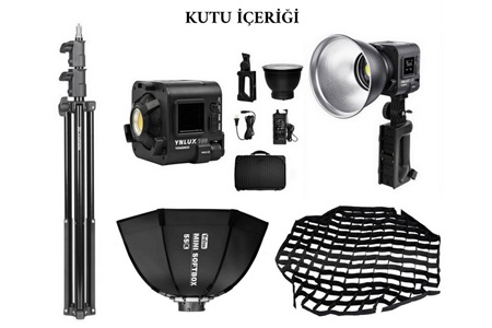 Yongnuo YNLUX100-RGB 120W Bi-Color LED Işık Seti
