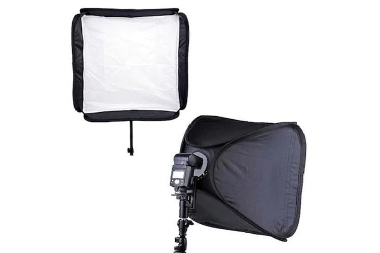 Tewise Tepe Flaşları Uyumlu 40x40cm Softbox