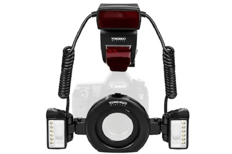 Yongnuo YN24-EX Canon Uyumlu TTL Twin Makro Ring Flaş