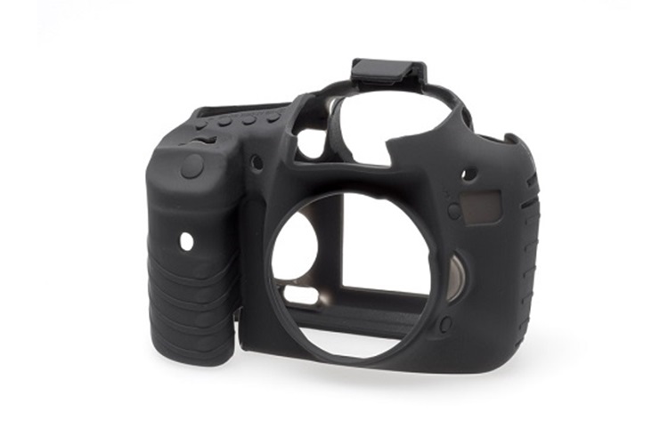 Easycover Canon 7D Uyumlu Silikon Kılıf Siyah