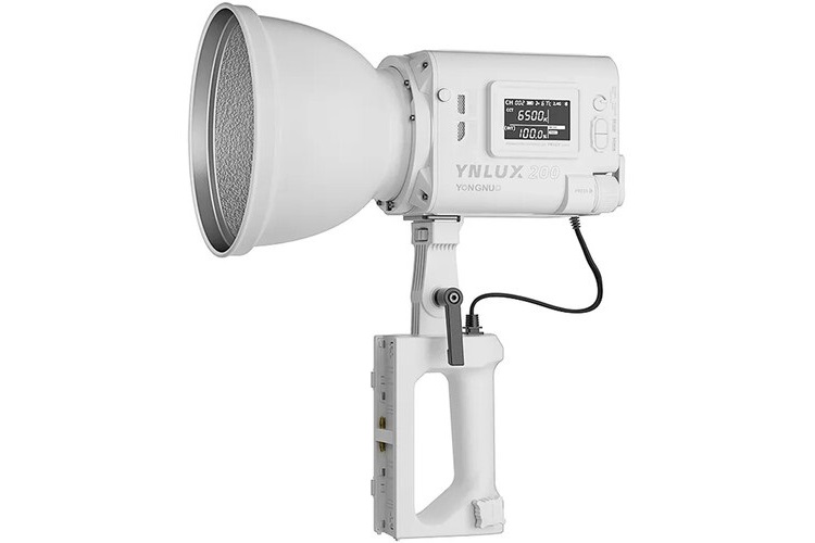 Yongnuo YNLUX200 2700-6500K 200W COB Led Işık-Beyaz Kasa (Kit Versiyon)