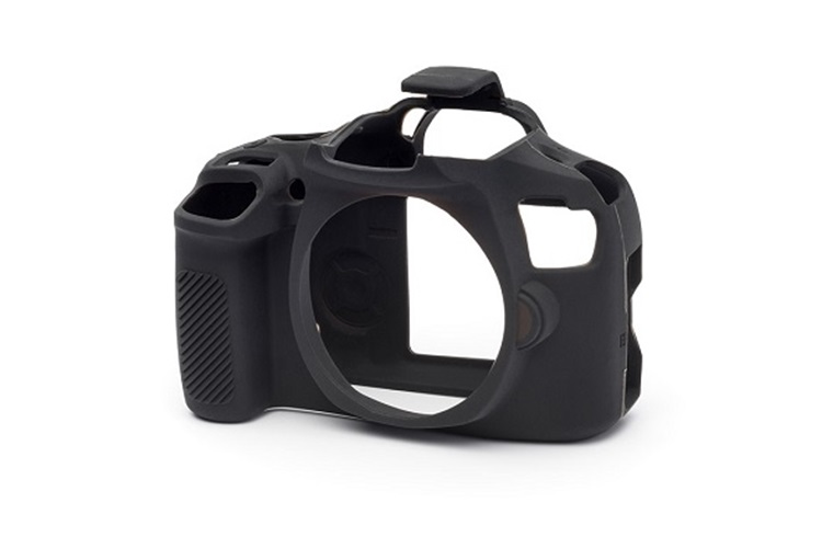 Easycover Canon 1300D-2000D Silikon Kılıf Siyah