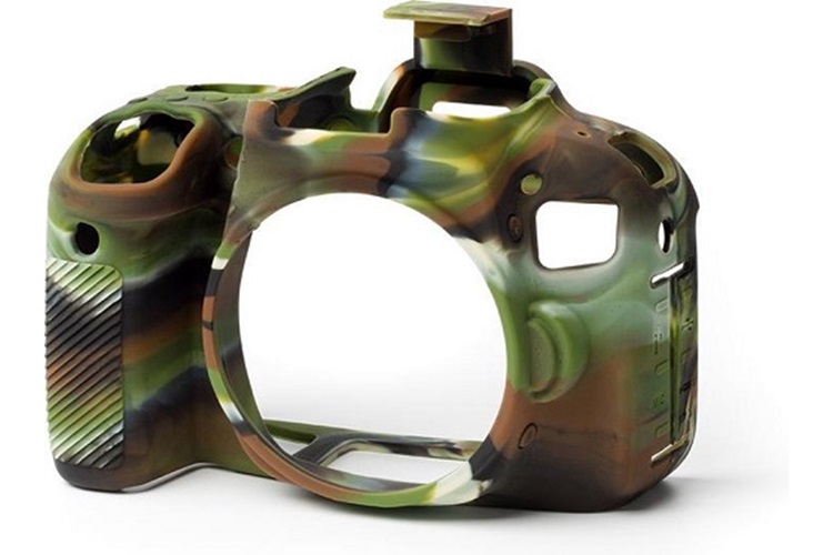 Easycover Canon 800D Silikon Kılıf Kamuflaj