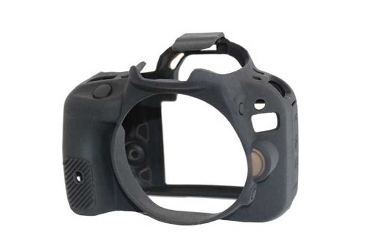 Easycover Canon 100D Silikon Kılıf Siyah