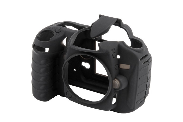 Easycover Nikon D90 Silikon Kılıf Siyah