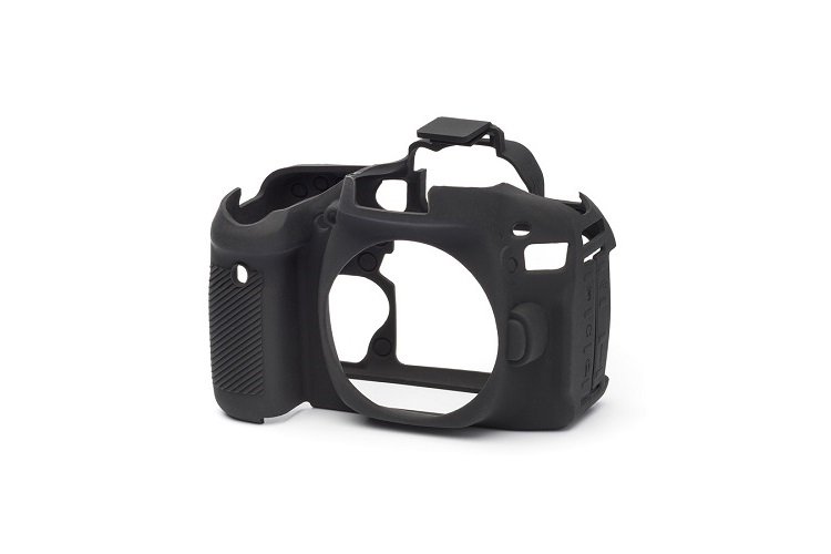 Easycover Canon 80D Silikon Kılıf Siyah