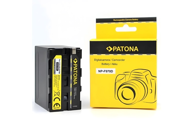 PATONA NP-F970D 7800 Mah Güç Göstergeli LED Işık Bataryası