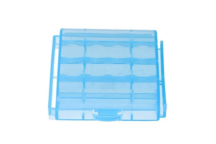 LATT AA/AAA Pil Uyumlu Pil Kutusu (Mavi)