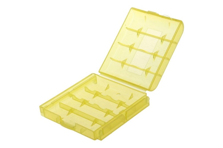 LATT AA/AAA Pil Uyumlu Pil Kutusu (Sarı)