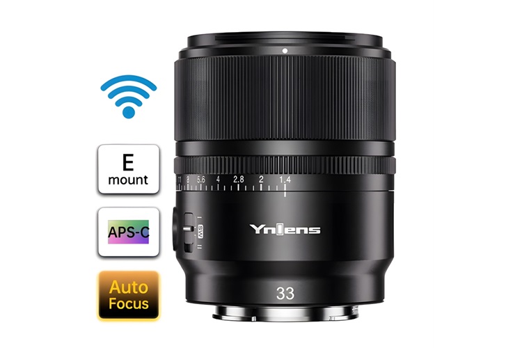 Yongnuo 33mm f/1.4S DA DSM WL APS-C Otofokus Wireless Lens (Sony E)