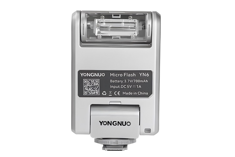Yongnuo YN6 Micro Bataryalı Universal Tepe Flaşı (Gümüş)