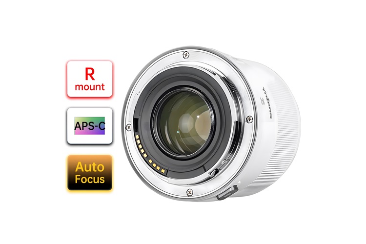 Yongnuo 35mm f/1.8R DA DSM APS-C Otofokus Lens (Canon RF) Beyaz